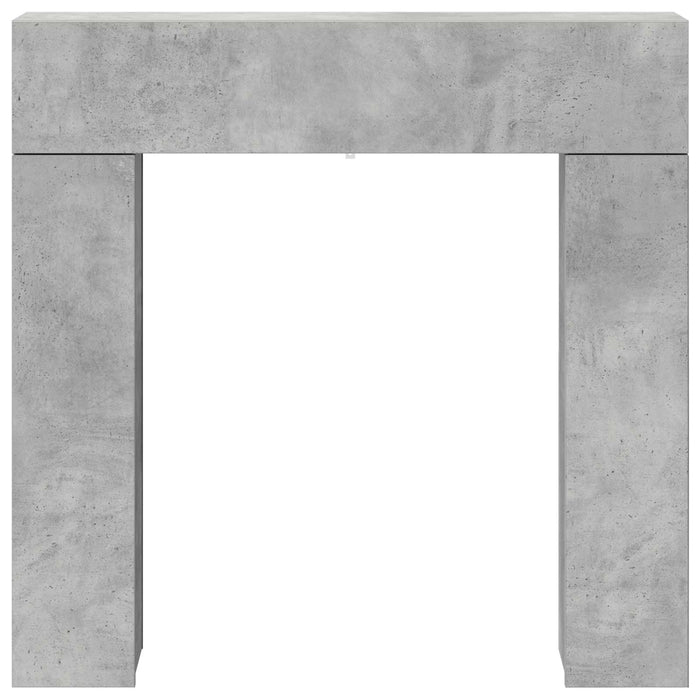 Cadru pentru șemineu Gri Beton 102 x 18 x 100,5 cm WALTI