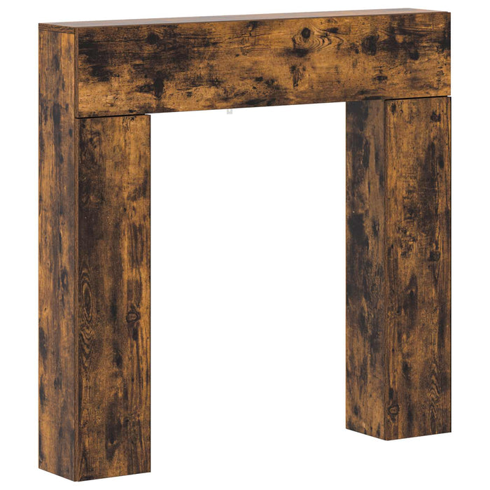 Cadru pentru șemineu Stejar fumuriu 102 x 18 x 100,5 cm WALTI