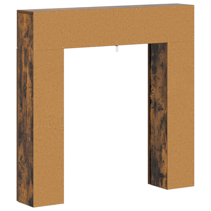 Cadru pentru șemineu Stejar fumuriu 102 x 18 x 100,5 cm WALTI