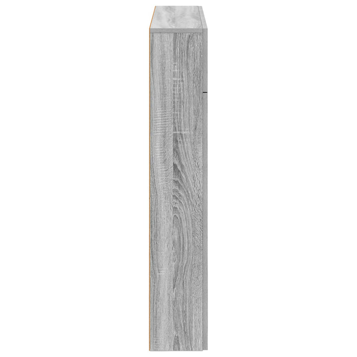 Cadru pentru șemineu Sonoma gri 102 x 18 x 100,5 cm WALTI
