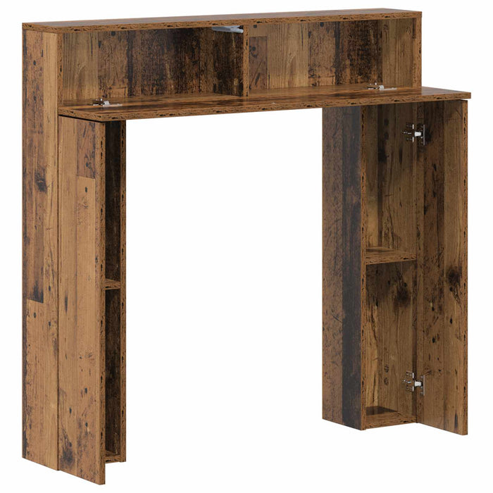 Cadru pentru șemineu Lemn vechi 102 x 18 x 100,5 cm WALTI