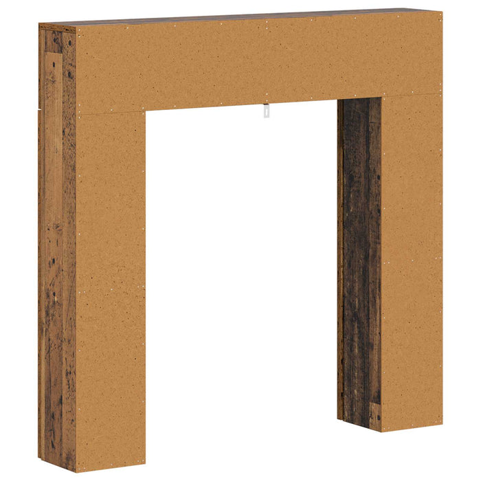 Cadru pentru șemineu Lemn vechi 102 x 18 x 100,5 cm WALTI