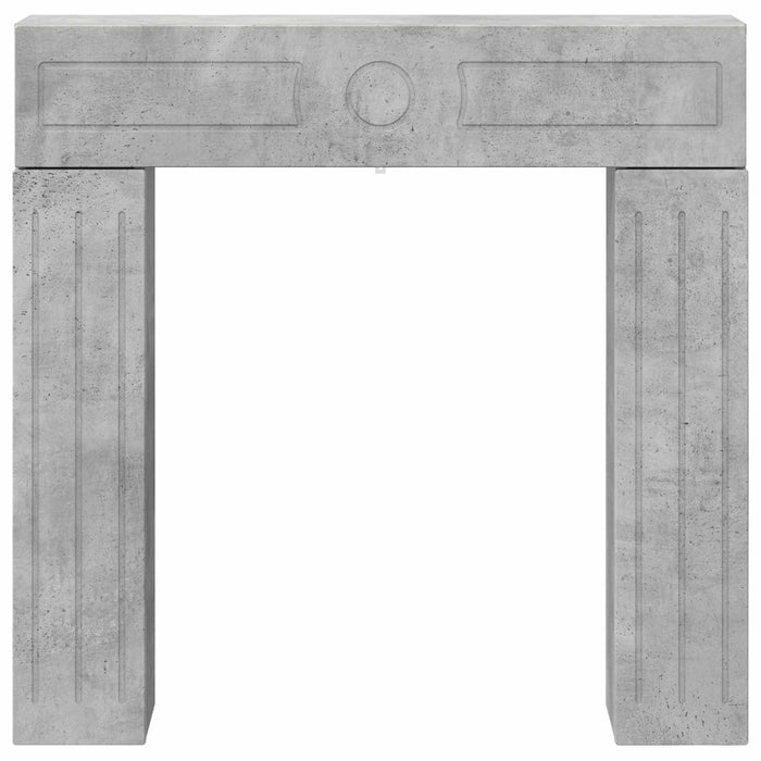 Cadru pentru șemineu Gri Beton 102 x 18 x 100,5 cm WALTI