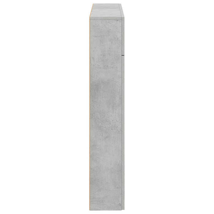 Cadru pentru șemineu Gri Beton 102 x 18 x 100,5 cm WALTI