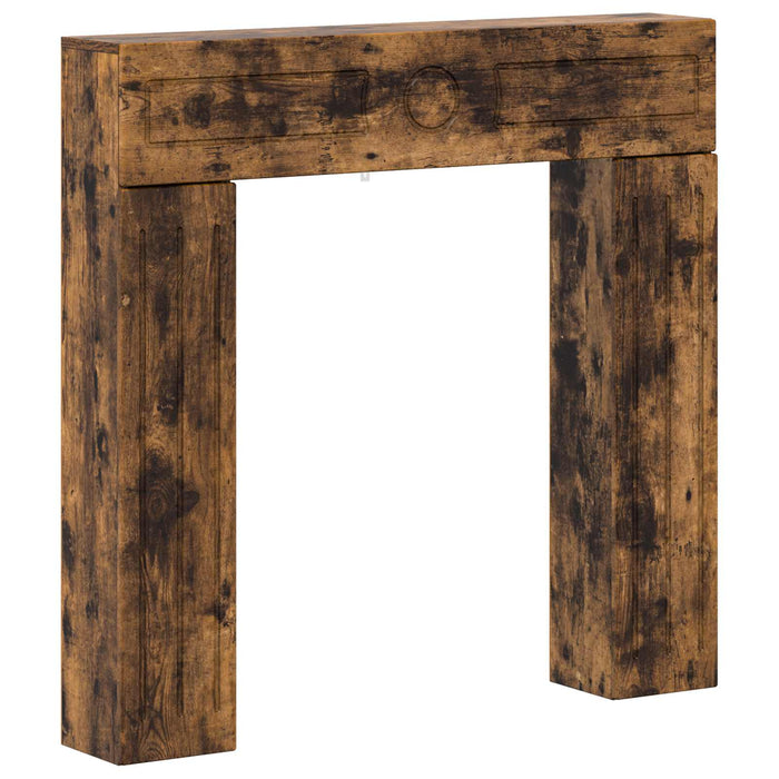 Cadru pentru șemineu Stejar fumuriu 102 x 18 x 100,5 cm WALTI