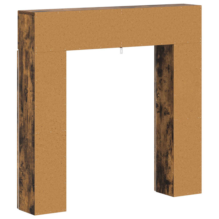 Cadru pentru șemineu Stejar fumuriu 102 x 18 x 100,5 cm WALTI