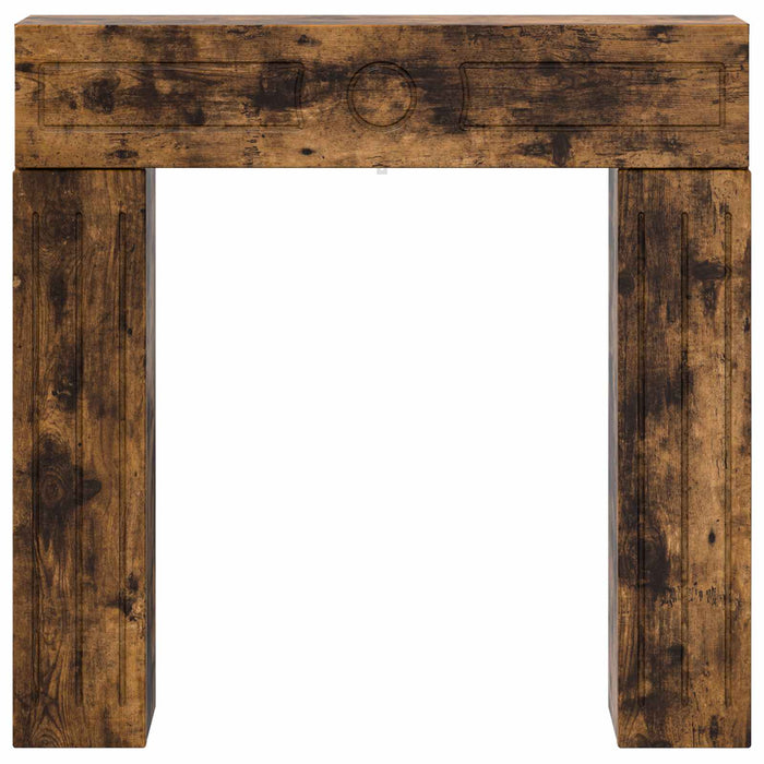 Cadru pentru șemineu Stejar fumuriu 102 x 18 x 100,5 cm WALTI