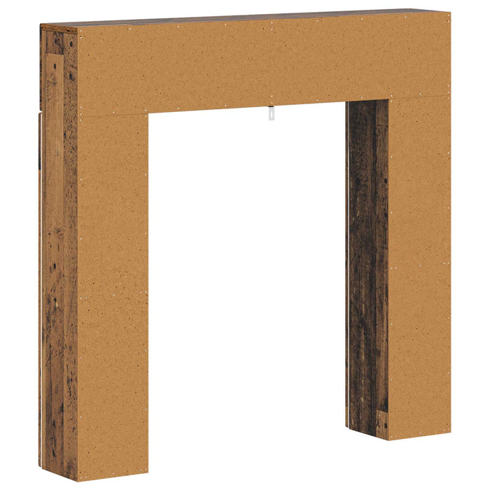 Cadru pentru șemineu Lemn vechi 102 x 18 x 100,5 cm WALTI