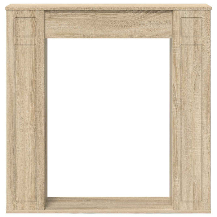 Cadru pentru șemineu Stejar Sonoma 100 x 20 x 100 cm WALTI