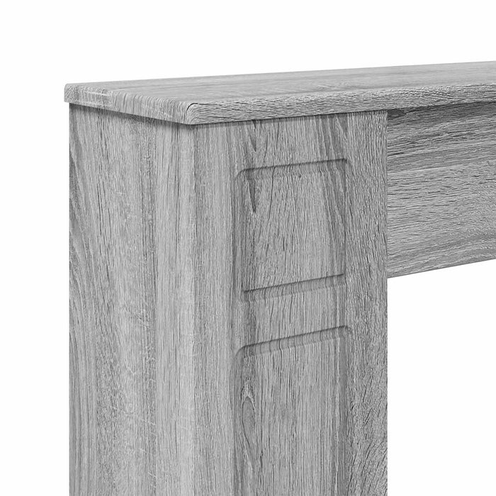 Cadru pentru șemineu Sonoma gri 100 x 20 x 100 cm WALTI