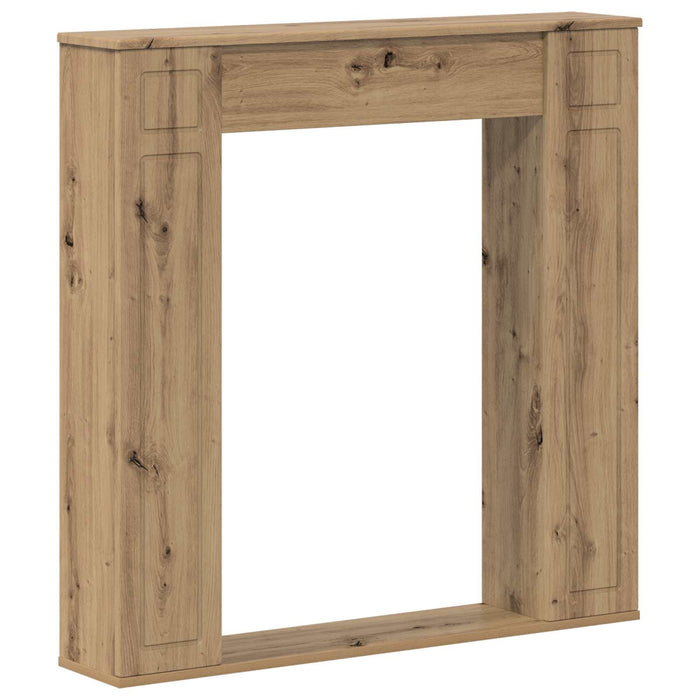 Cadru pentru șemineu Stejar Artizanal 100 x 20 x 100 cm WALTI
