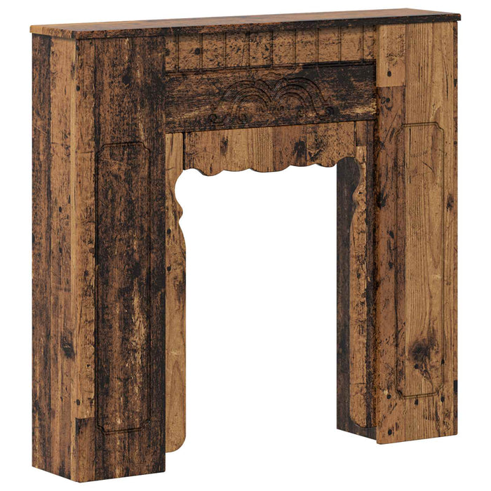 Cadru pentru șemineu Lemn vechi 93 x 20 x 89 cm Lemn prelucrat WALTI