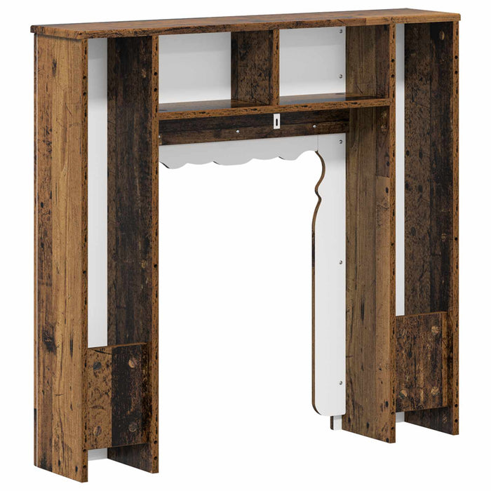 Cadru pentru șemineu Lemn vechi 93 x 20 x 89 cm Lemn prelucrat WALTI