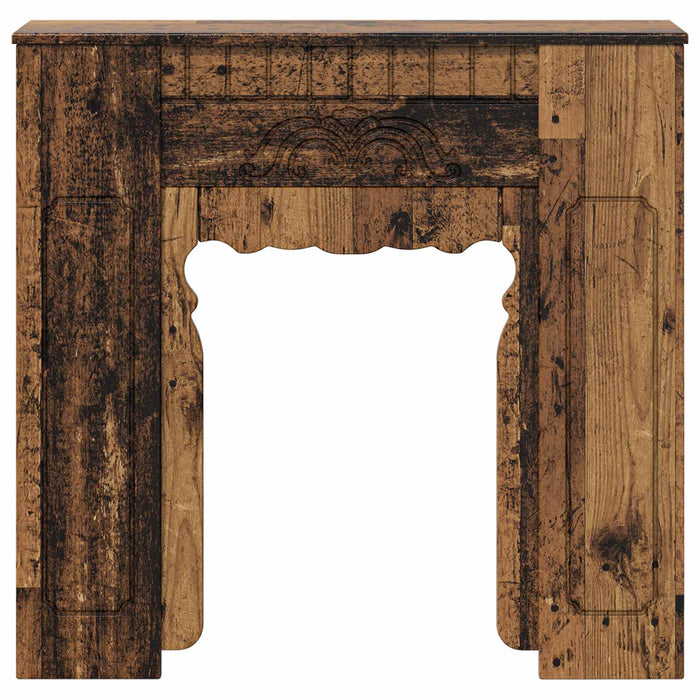 Cadru pentru șemineu Lemn vechi 93 x 20 x 89 cm Lemn prelucrat WALTI