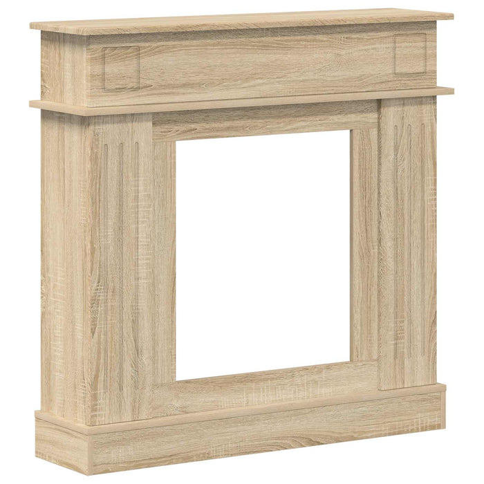 Cadru pentru șemineu Stejar Sonoma 102 x 26 x 100 cm WALTI