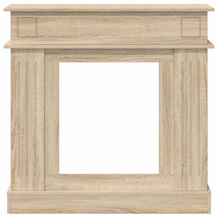 Cadru pentru șemineu Stejar Sonoma 102 x 26 x 100 cm WALTI