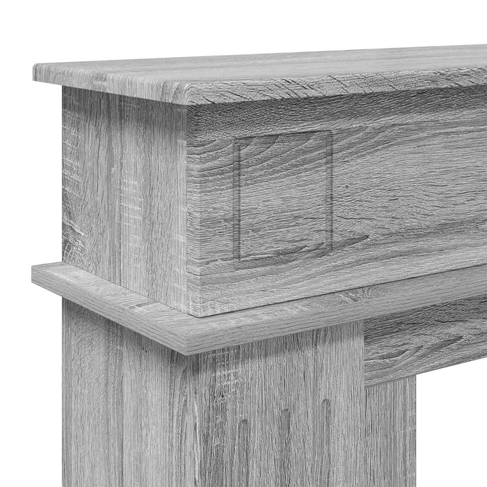 Cadru pentru șemineu Sonoma gri 102 x 26 x 100 cm WALTI