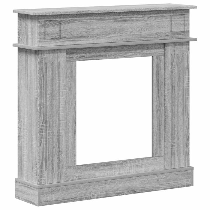 Cadru pentru șemineu Sonoma gri 102 x 26 x 100 cm WALTI