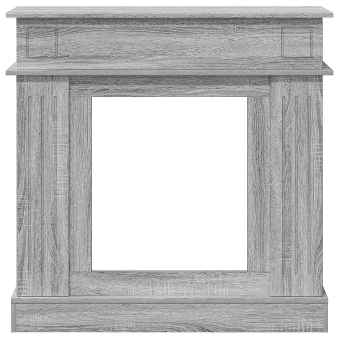 Cadru pentru șemineu Sonoma gri 102 x 26 x 100 cm WALTI