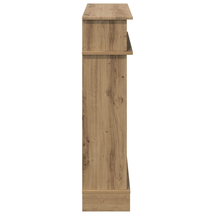 Cadru pentru șemineu Stejar Artizanal 102 x 26 x 100 cm WALTI