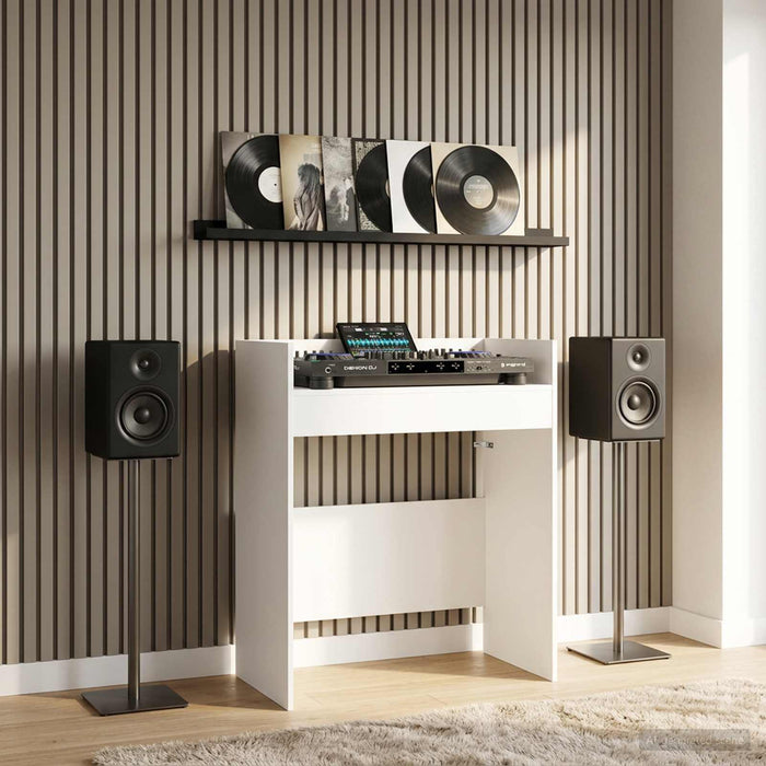 Masă DJ Alb 102 x 45 x 102 cm Lemn prelucrat WALTI