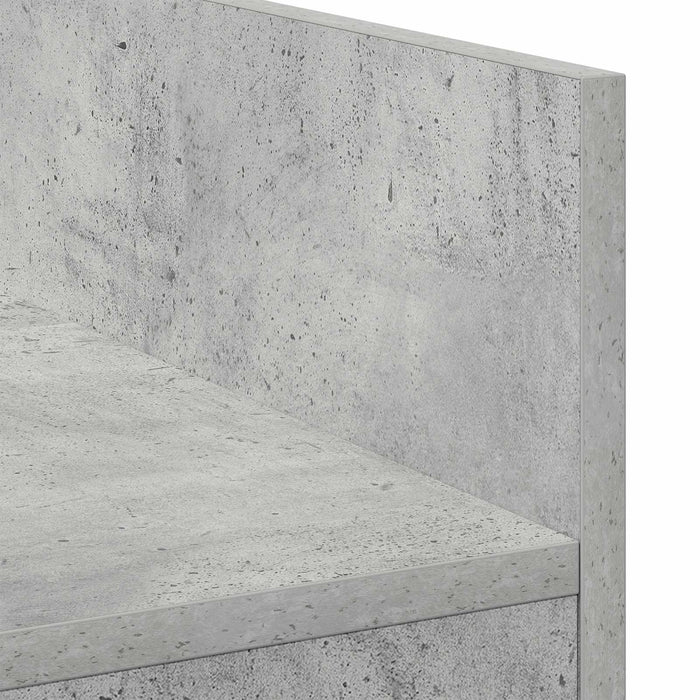 Masă DJ Gri Beton 102 x 45 x 102 cm Lemn prelucrat WALTI
