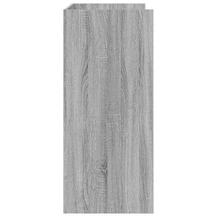 Masă DJ Sonoma gri 102 x 45 x 102 cm Lemn prelucrat WALTI