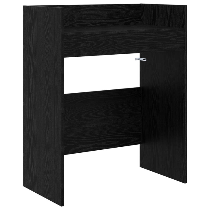 Masă DJ Stejar Negru 82 x 45 x 102 cm Lemn prelucrat WALTI