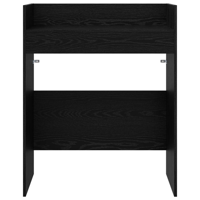 Masă DJ Stejar Negru 82 x 45 x 102 cm Lemn prelucrat WALTI