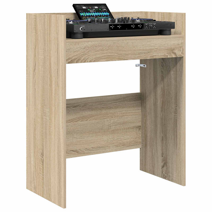 Masă DJ Stejar Sonoma 82 x 45 x 102 cm Lemn prelucrat WALTI