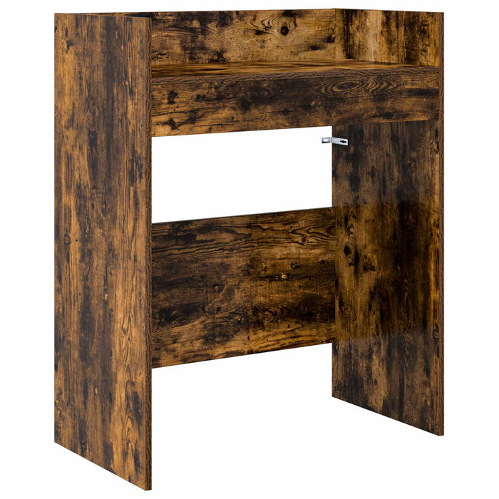 Masă DJ Stejar fumuriu 82 x 45 x 102 cm Lemn prelucrat WALTI