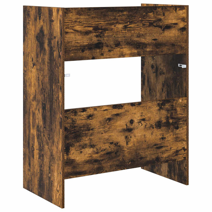 Masă DJ Stejar fumuriu 82 x 45 x 102 cm Lemn prelucrat WALTI
