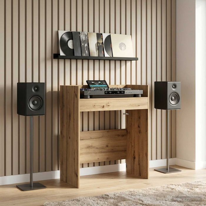 Masă DJ Stejar Artizanal 82 x 45 x 102 cm Lemn prelucrat WALTI