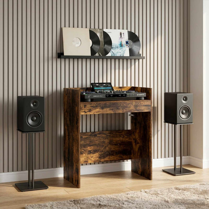 Masă DJ Stejar fumuriu 62 x 45 x 102 cm Lemn prelucrat WALTI
