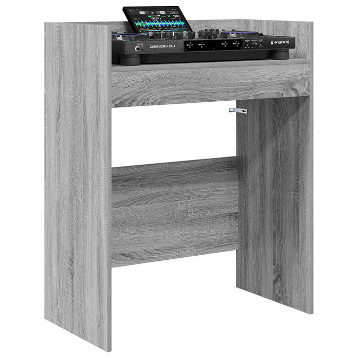 Masă DJ Sonoma gri 62 x 45 x 102 cm Lemn prelucrat WALTI