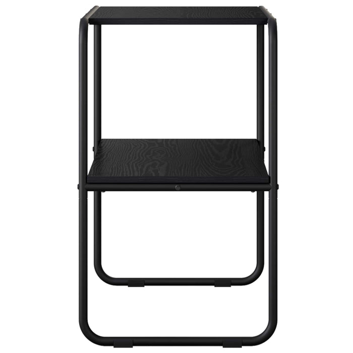 Masă de consolă Stejar Negru 80 x 42,5 x 70 cm Lemn prelucrat WALTI