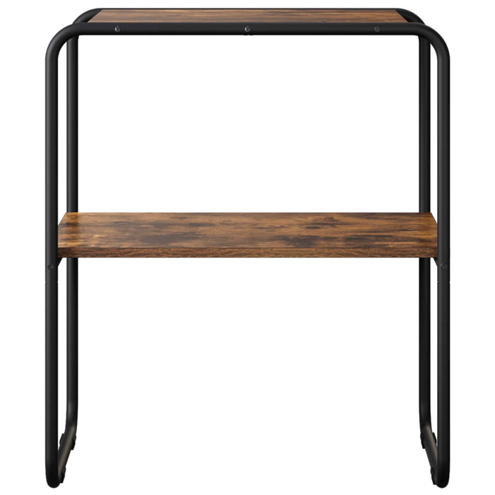 Masă de consolă Stejar fumuriu 80 x 42,5 x 70 cm Lemn prelucrat WALTI