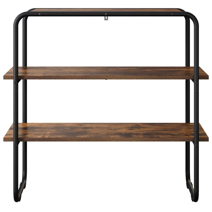 Masă de consolă Stejar fumuriu 60 x 41 x 75 cm Lemn prelucrat WALTI