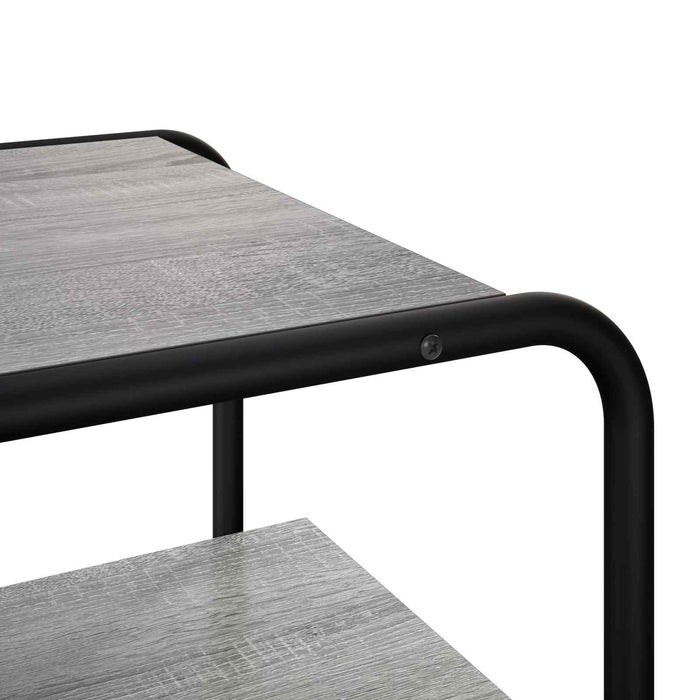 Masă de consolă Sonoma gri 60 x 41 x 75 cm Lemn prelucrat WALTI