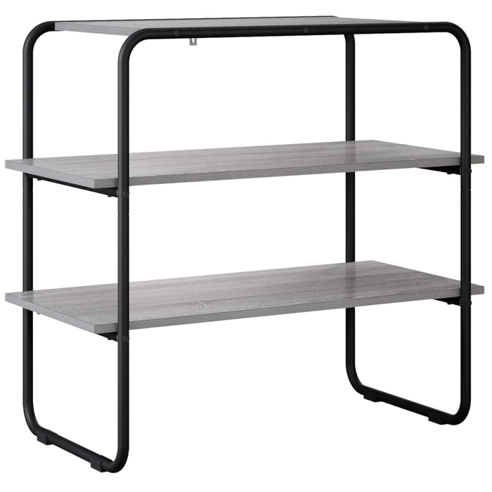 Masă de consolă Sonoma gri 100 x 41 x 75 cm Lemn prelucrat WALTI