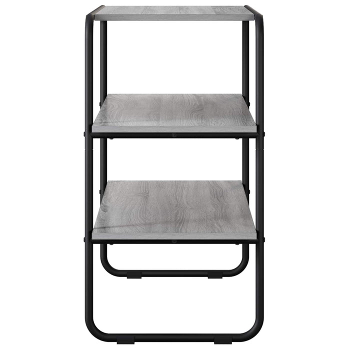 Masă de consolă Sonoma gri 100 x 41 x 75 cm Lemn prelucrat WALTI