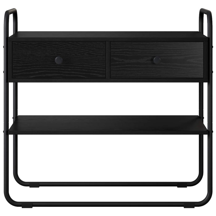 Masă de consolă Stejar Negru 100 x 40 x 75 cm Lemn prelucrat WALTI