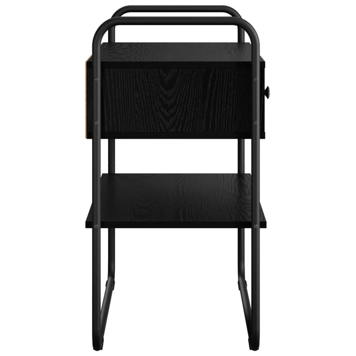 Masă de consolă Stejar Negru 100 x 40 x 75 cm Lemn prelucrat WALTI