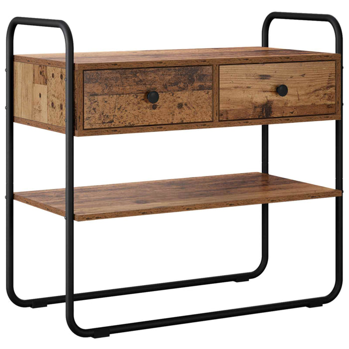 Masă de consolă Lemn vechi 100 x 40 x 75 cm Lemn prelucrat WALTI