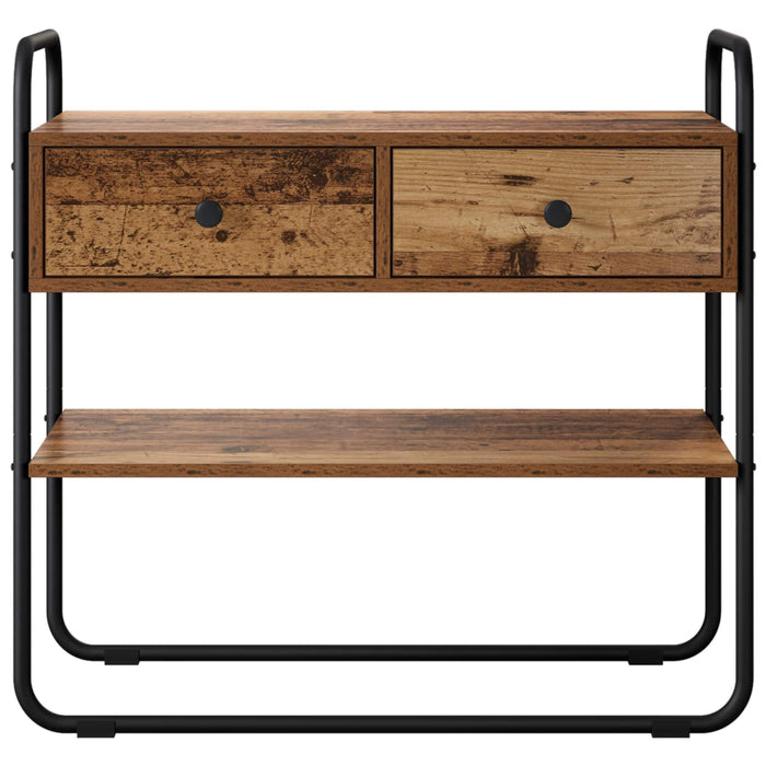 Masă de consolă Lemn vechi 100 x 40 x 75 cm Lemn prelucrat WALTI