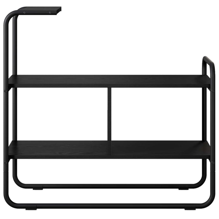 Masă de consolă Stejar Negru 80 x 35 x 75 cm Lemn prelucrat WALTI