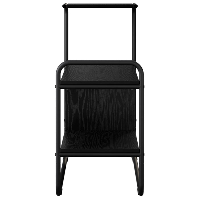 Masă de consolă Stejar Negru 80 x 35 x 75 cm Lemn prelucrat WALTI