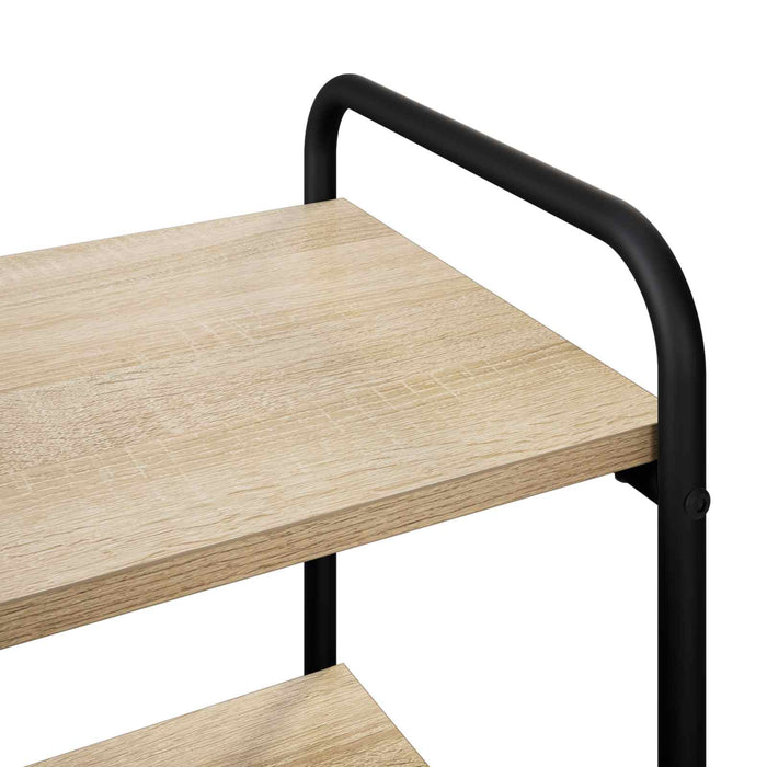 Masă de consolă Stejar Sonoma 80 x 35 x 75 cm Lemn prelucrat WALTI