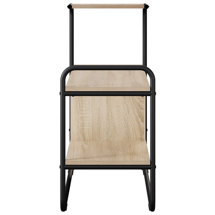 Masă de consolă Stejar Sonoma 80 x 35 x 75 cm Lemn prelucrat WALTI