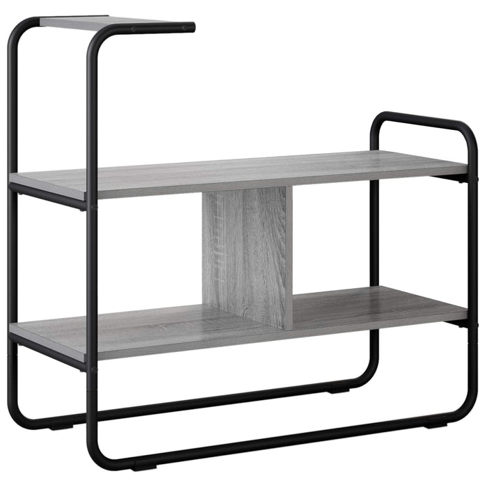 Masă de consolă Sonoma gri 80 x 35 x 75 cm Lemn prelucrat WALTI